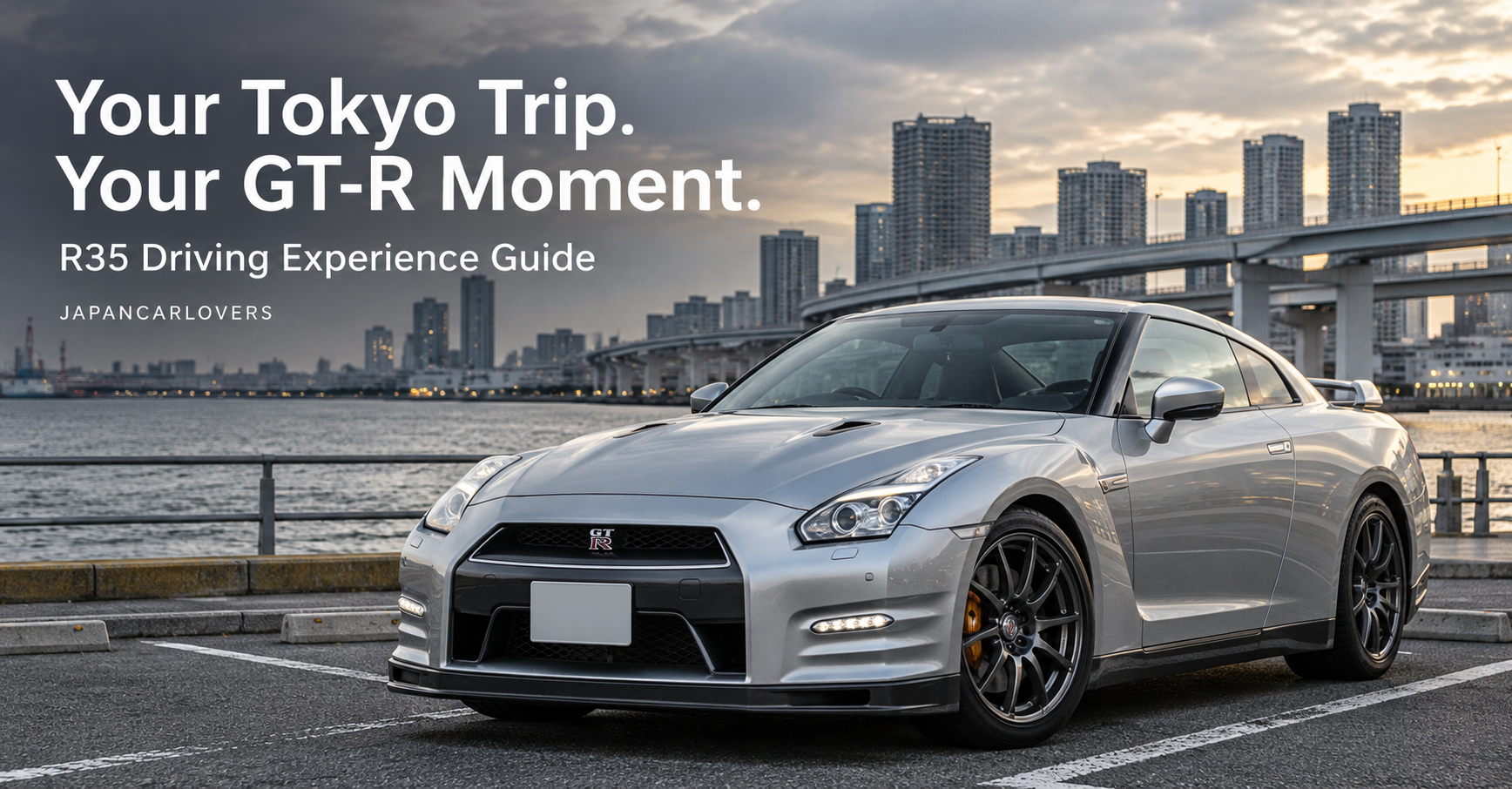 R35 GT-R driving experience in Tokyo